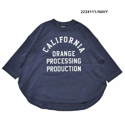 【130~150】★NEEDLEWORKS★天竺ロング丈ロンT(2224111j)